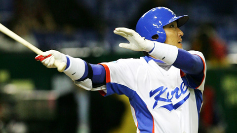 Jin Young Lee bateó cuadrangular con las bases llenas. (Getty Images).