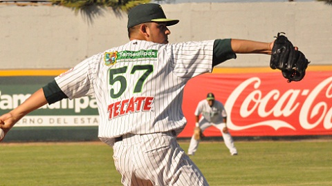 Marco Antonio Tovar, pitcher de Broncos de Reynosa