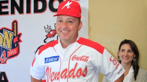 Homar Rojas, manager de Venados de Mazatlán