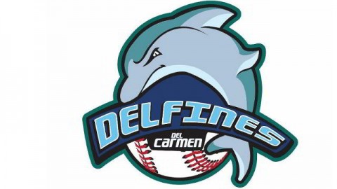 Logotipo de Delfines del Carmen de la Liga Mexicana de Beisbol