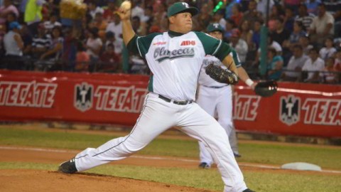 Leo González, pitcher de Olmecas de Tabasco