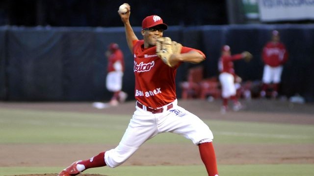 Juan Sandoval, pitcher de Diablos Rojos del México