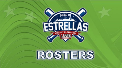 Logotipo Rósters para el Juego de Estrellas 2012 de la Liga Mexicana de Beisbol